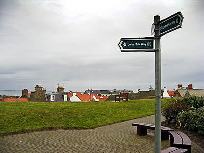 The John Muir Way in Dunbar. Photo: Michael Ely CC-BY-SA-2.0 The John Muir Way in Dunbar. Photo: Michael Ely CC-BY-SA-2.0