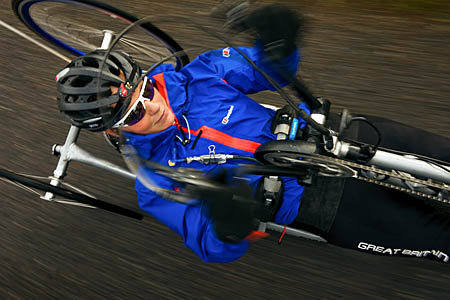 Karen Darke in action. Photo: Marte Lundby Rekaa Karen Darke in action. Photo: Marte Lundby Rekaa