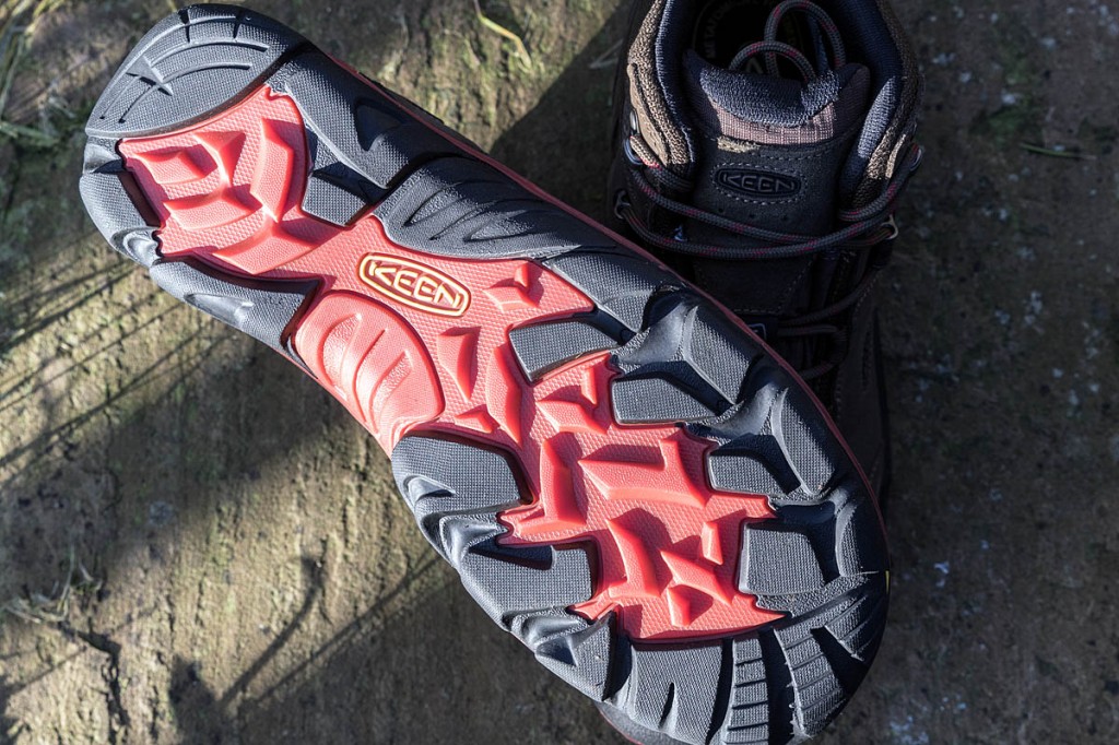 Grip from the double-compound outsole was very good Grip from the double-compound outsole was very good