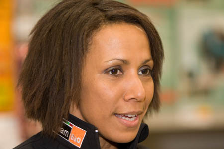 Dame Kelly Holmes, a former Army driver and physical fitness instructor