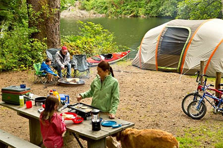 The AirPitch range has inflatable poles The AirPitch range has inflatable poles