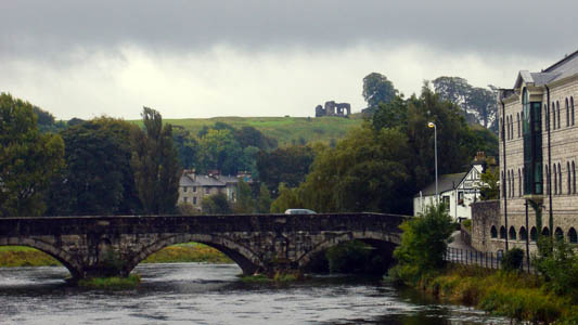 The River Kent flowing through Kendal in calmer times. Photo: Foshie CC-BY-2.0