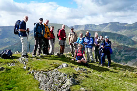 Kendal Fellwalkers walking the fells Kendal Fellwalkers walking the fells