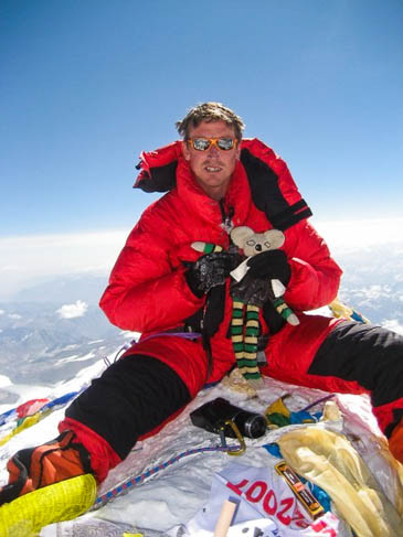 Kenton Cool on Everest