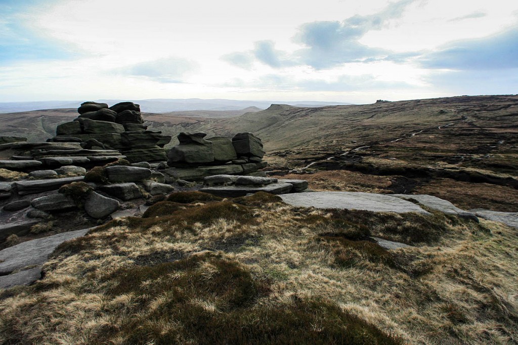 Kinder Scout, the highest plateau in the Peak District Kinder Scout, the highest plateau in the Peak District