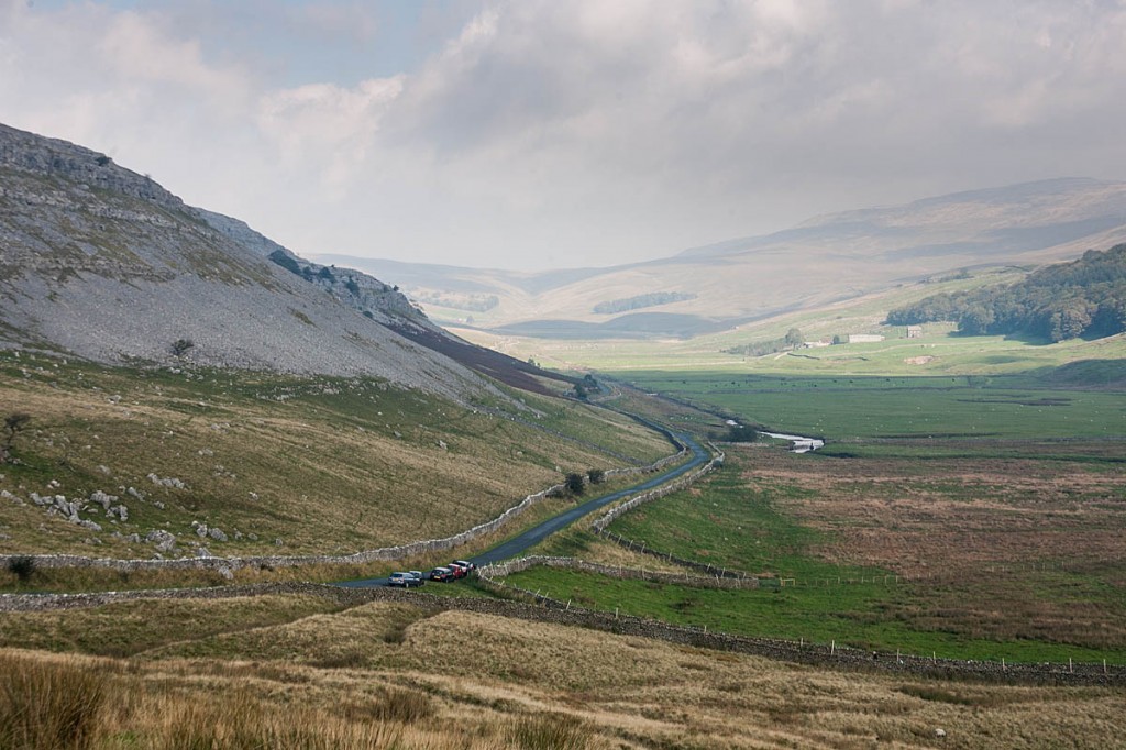 The incident happened in Kingsdale in the West of the Yorkshire Dales national park The incident happened in Kingsdale in the West of the Yorkshire Dales national park