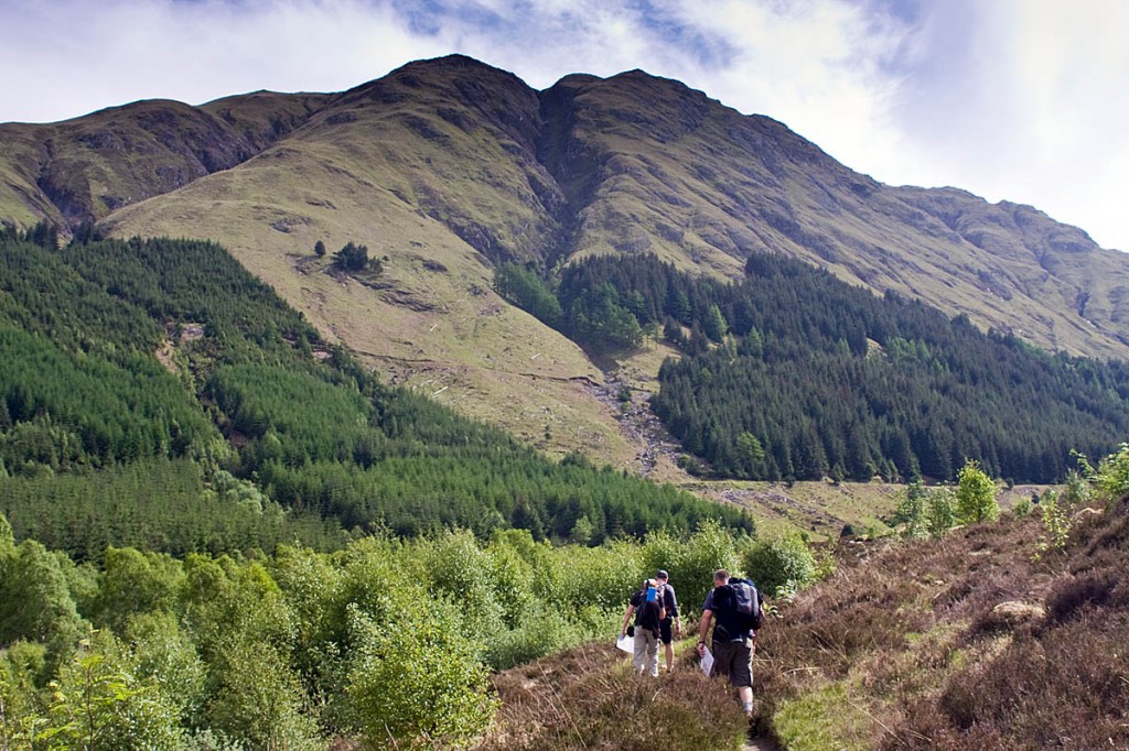 Walkers will be able to access the mountains of Scotland from Friday. Photo: Bob Smith/grough Walkers will be able to access the mountains of Scotland from Friday. Photo: Bob Smith/grough