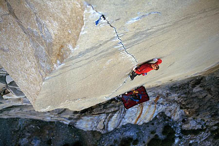 Leo Houlding on The Prophet. Photo: © Posing Productions Leo Houlding on The Prophet. Photo: © Posing Productions