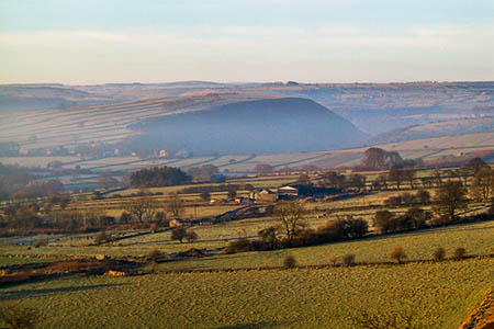 Leys Lane makes its way uphill from Great Longstone. Photo: Roger May CC-BY-SA-2.0 Leys Lane makes its way uphill from Great Longstone. Photo: Roger May CC-BY-SA-2.0
