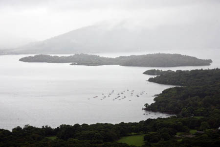 Loch Lomond's islands will be a focus for police during the operation Loch Lomond's islands will be a focus for police during the operation