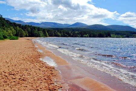 Loch Morlich, one of the sites identified as having problems. Photo: Robert Young CC-BY-2.0