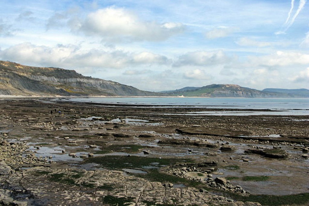 The planned new path includes a section around Lyme Bay. Photo: Simon Palmer CC-BY-SA-2.0