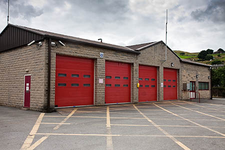 The former Marsden fire station, now home to Holme Valley Mountain Rescue Team The former Marsden fire station, now home to Holme Valley Mountain Rescue Team