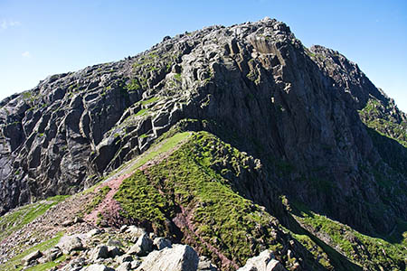 The pair were talked down from Mickedore The pair were talked down from Mickedore