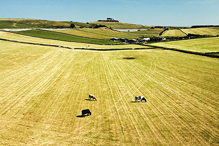 Minning Low, on the skyline, can be seen for miles around. Photo Peak District NPA Minning Low, on the skyline, can be seen for miles around. Photo Peak District NPA