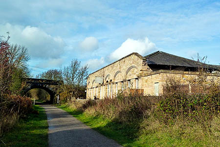 The route will be closed near Hassop Station on the Monsal Trail. Photo: Graham Hogg CC-BY-SA-2.0 The route will be closed near Hassop Station on the Monsal Trail. Photo: Graham Hogg CC-BY-SA-2.0