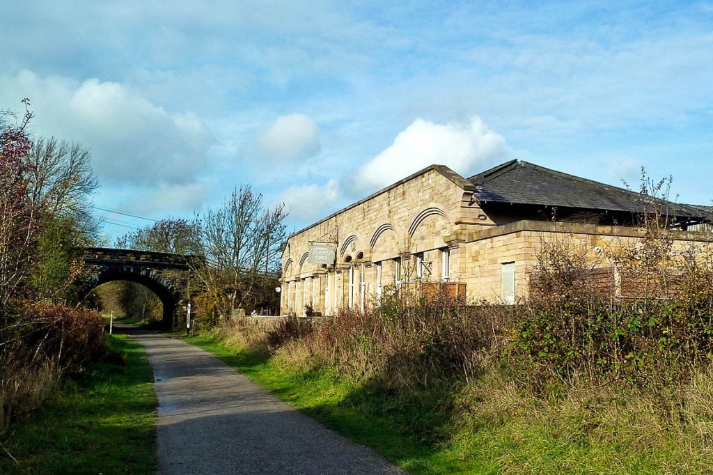 Hassop Station on the Monsal Trail. Photo: Graham Hogg CC-BY-SA-2.0