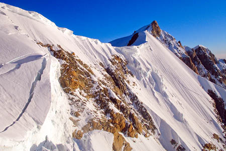 Mr Payne died in an avalanche on Mont Maudit. Photo: Nico CC-BY-SA-3.0