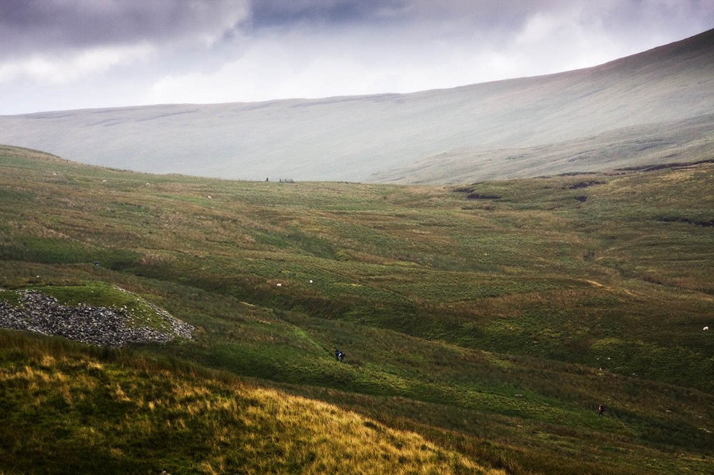 Rescuers searched in the Mosedale area and Brunt Tongue