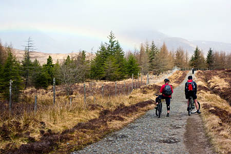 The course is aimed at walkers who also use their mountain bikes. Photo: Graham Gillies CC-BY-SA-2.0