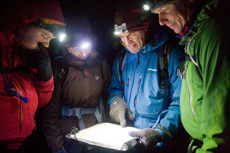 Night navigation is an essential skill for a Mountain Leader Night navigation is an essential skill for a Mountain Leader