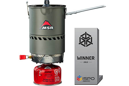 The award-winning MSR Reactor 1.0L The award-winning MSR Reactor 1.0L