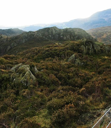The couple got lost walking on Mynydd Sygyn. Photo: Barry Hunter CC-BY-SA-2.0