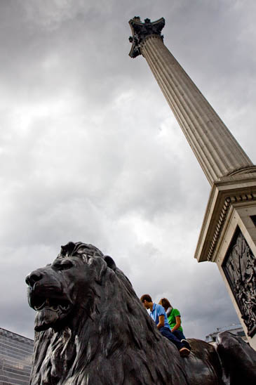 The proposed turbine would have been almost as tall as Nelson's Column The proposed turbine would have been almost as tall as Nelson's Column