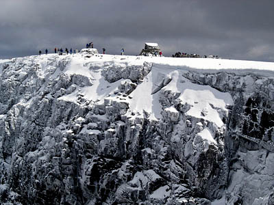 Ben Nevis's summit. Photo: Angus CC-BY-SA-2.0 Ben Nevis's summit. Photo: Angus CC-BY-SA-2.0