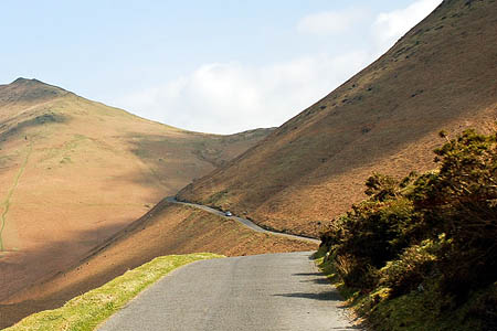 Newlands Pass, scene of the rescue. Photo: Brian Clift CC-BY-SA-2.0 Newlands Pass, scene of the rescue. Photo: Brian Clift CC-BY-SA-2.0