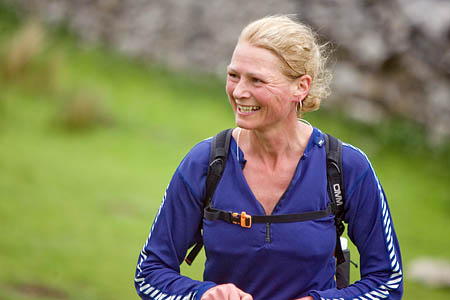 Nicky Spinks: fastest woman, and third place overall Nicky Spinks: fastest woman, and third place overall