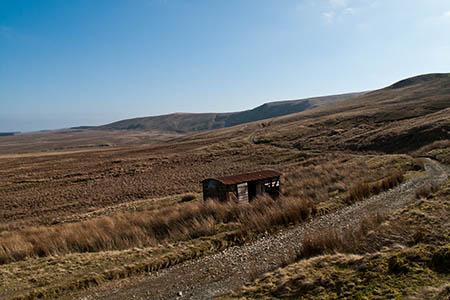 The biker came off his machine on the Old Coach Road. Photo: Trevor Littlewood CC-BY-SA-2.0 The biker came off his machine on the Old Coach Road. Photo: Trevor Littlewood CC-BY-SA-2.0
