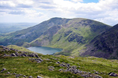 The Old Man of Coniston, scene of the rescue The Old Man of Coniston, scene of the rescue