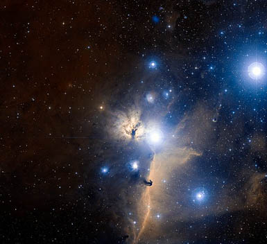 Orion: don't expect as good as this. Photo: European Southern Observatory CC-BY-3.0