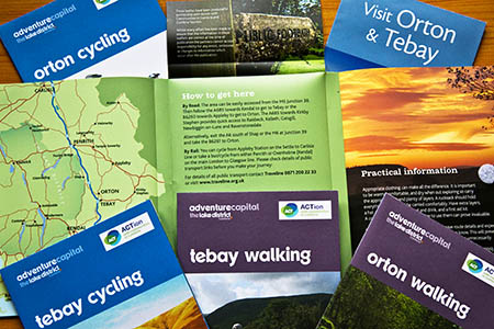 The pack contains information for outdoor fans about the area around Orton and Tebay The pack contains information for outdoor fans about the area around Orton and Tebay