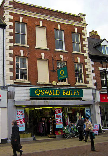 The Oswald Bailey shop in Bromsgrove, Worcestershire. Photo: Roy Hughes CC-BY-SA-2.0