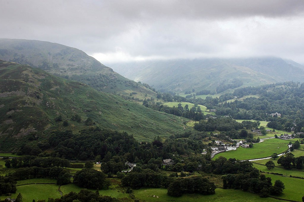 Patterdale, where rescuers fielded three simultaneous callouts on Saturday afternoon Patterdale, where rescuers fielded three simultaneous callouts on Saturday afternoon