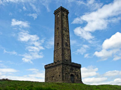The Peel Tower, Ramsbottom. Photo: Paul Anderson CC-BY-SA-2.0