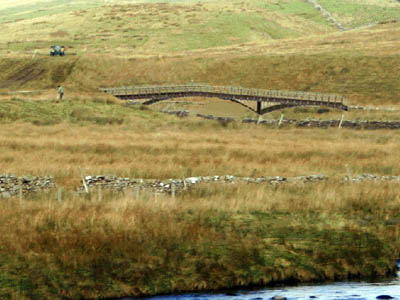 An artist's impression of how the bridge will look. Image: Yorkshire Dales National Park Authority An artist's impression of how the bridge will look. Image: Yorkshire Dales National Park Authority