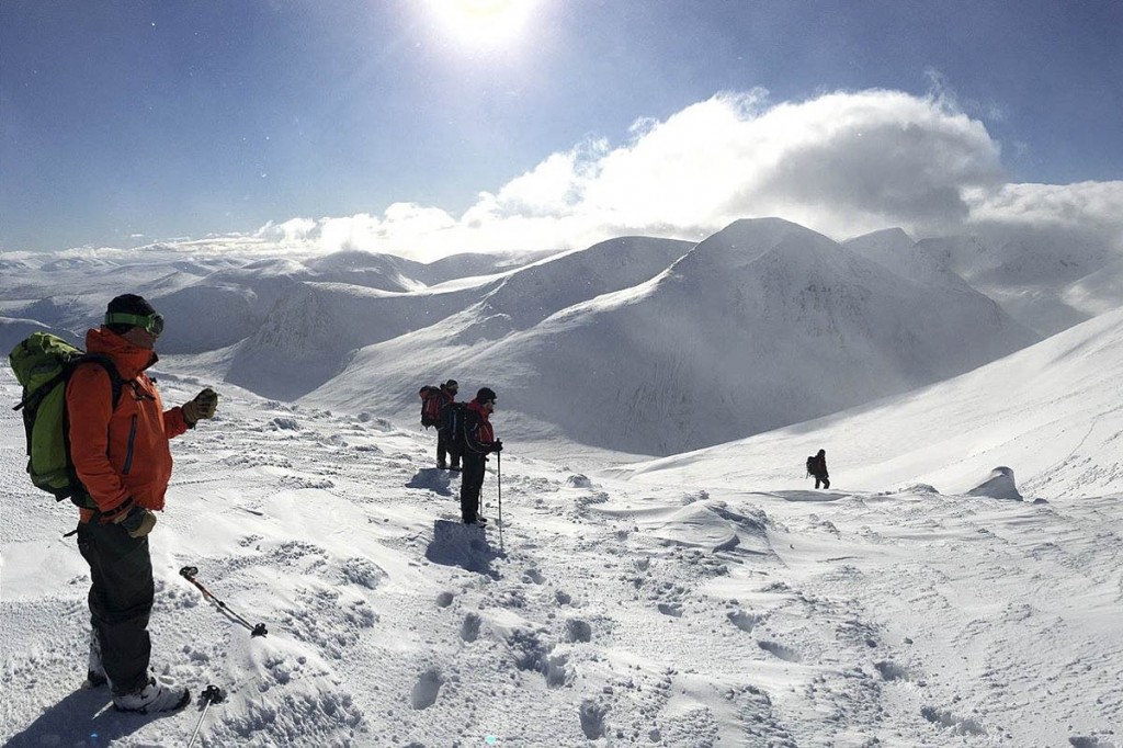 The search for Jim Robertson earlier this week The search for Jim Robertson earlier this week