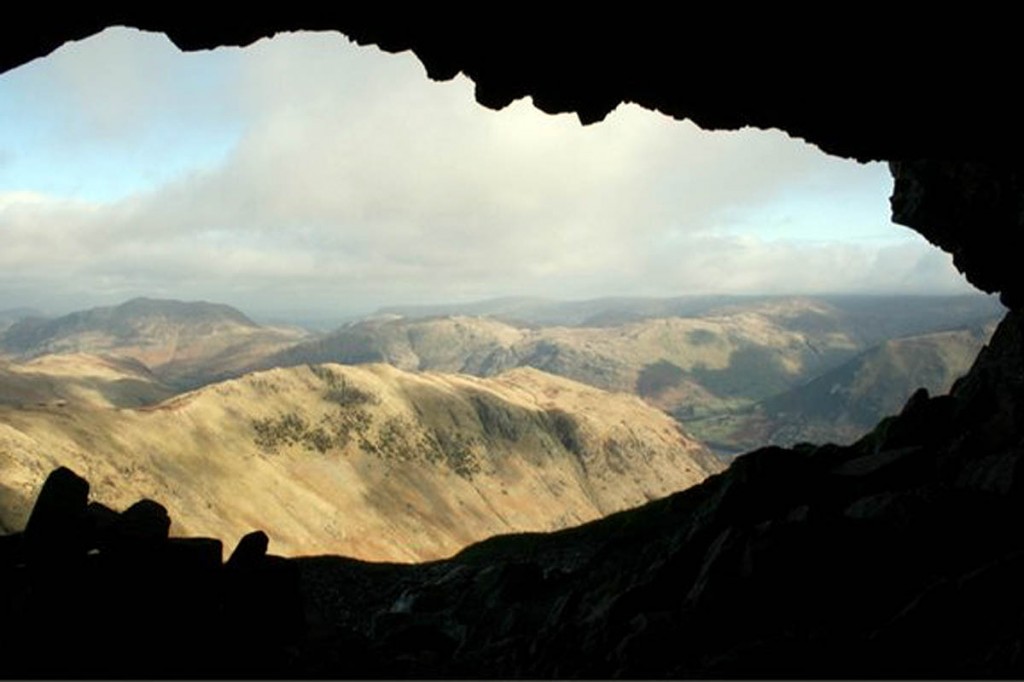 The Priest's Hole on Dove Crag featured in the BBC programme. Photo: Mick Garratt CC-BY-SA-2.0