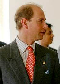 Prince Edward: foot in mouth