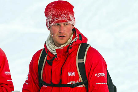 Prince Harry is backing the expedition. Photo: Walking With The Wounded Prince Harry is backing the expedition. Photo: Walking With The Wounded