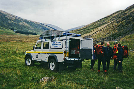 An RAF Leuchars MRT squad prepares for action in 2001. Photo: Iain Lees CC-BY-SA-2.0