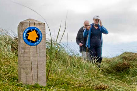 The Wales Coast Path has been waymarked. Photo: Andrew Morgan The Wales Coast Path has been waymarked. Photo: Andrew Morgan