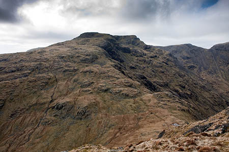 The woman was descending Red Pike when she injured herself The woman was descending Red Pike when she injured herself