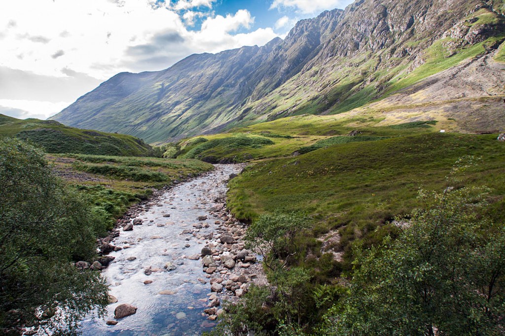 The River Coe in Glen Coe The River Coe in Glen Coe