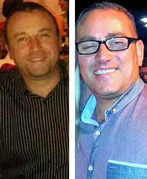 Darren Thorpe, left, and Mark Thorpe Darren Thorpe, left, and Mark Thorpe