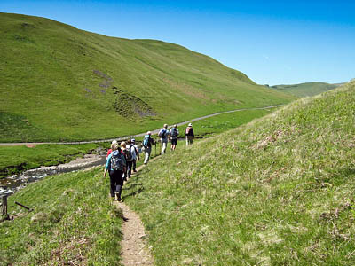 Rothbury Festival walkers Rothbury Festival walkers