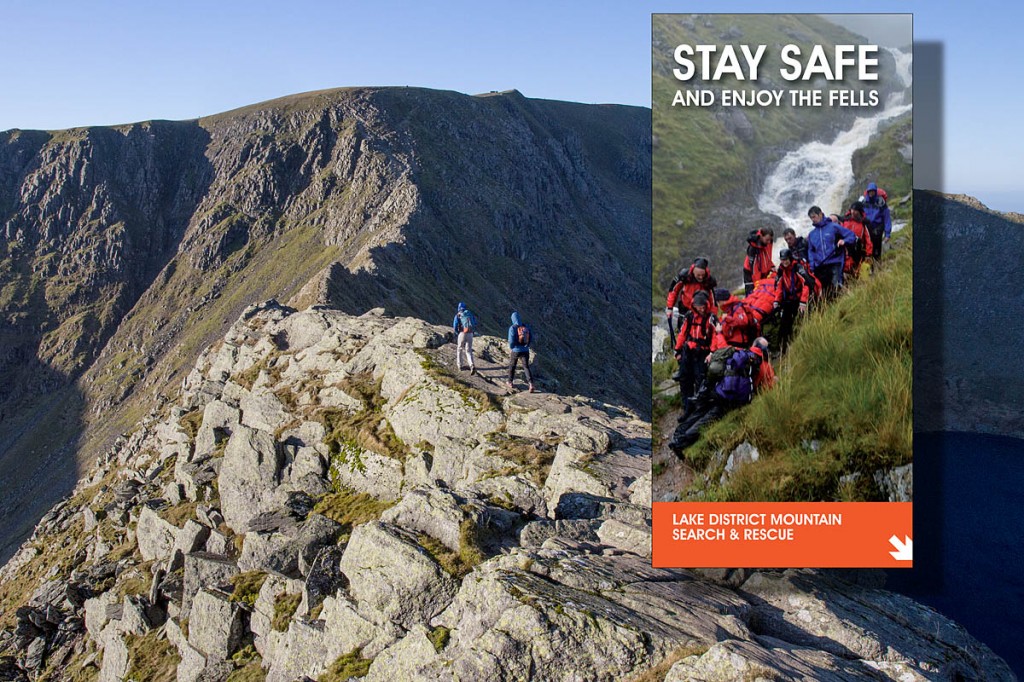 The leaflets are aimed at those heading for the hills